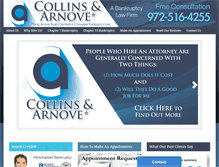 Tablet Screenshot of northtexasbankruptcy.com
